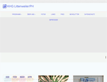Tablet Screenshot of khg-littenweiler.de
